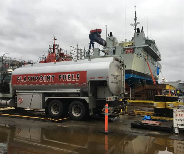 Flashpoint Fuels delivery tanker