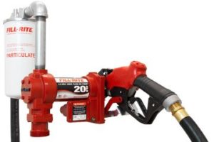 Full-Rite 12v DC High Flow Pump With Ultra High Flow Automatic Nozzle & Filter
